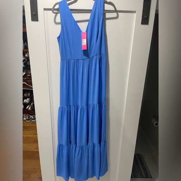 Lilly Pulitzer size 6 NWT long maxi with back zipper - Picture 1 of 4